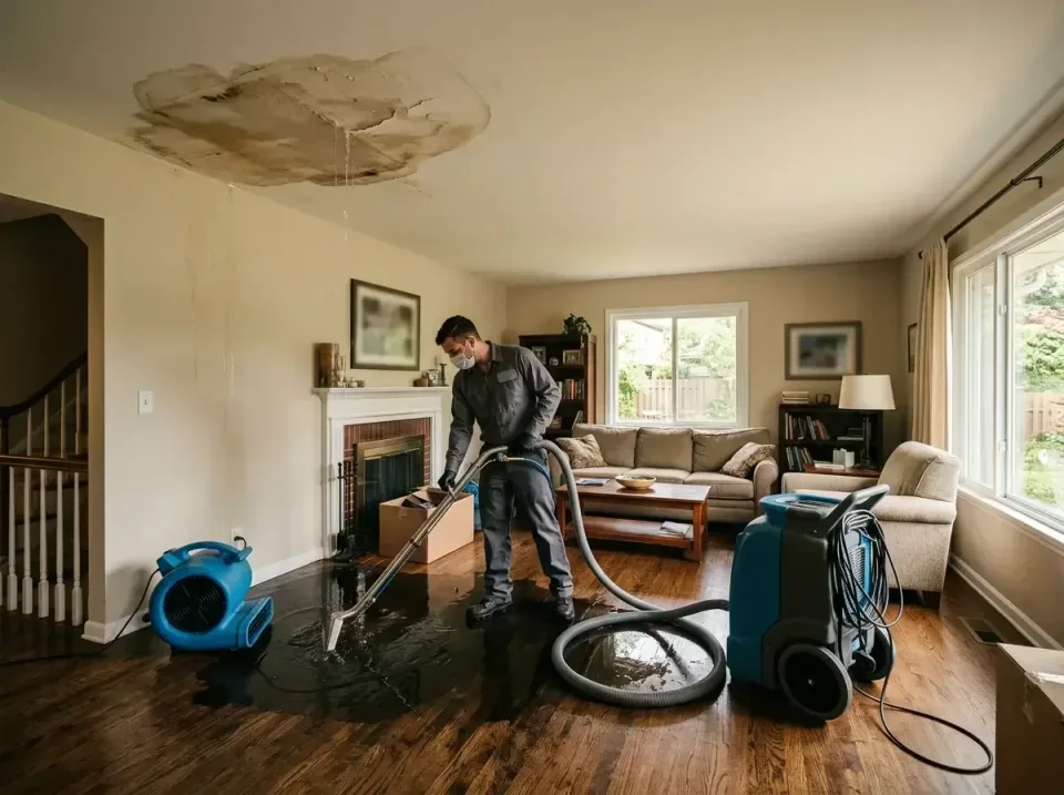 attic-pipe-burst-ceiling-drip-008 — frequently asked questions, Water Damage Restoration & Carpet Care in Minersville, PA